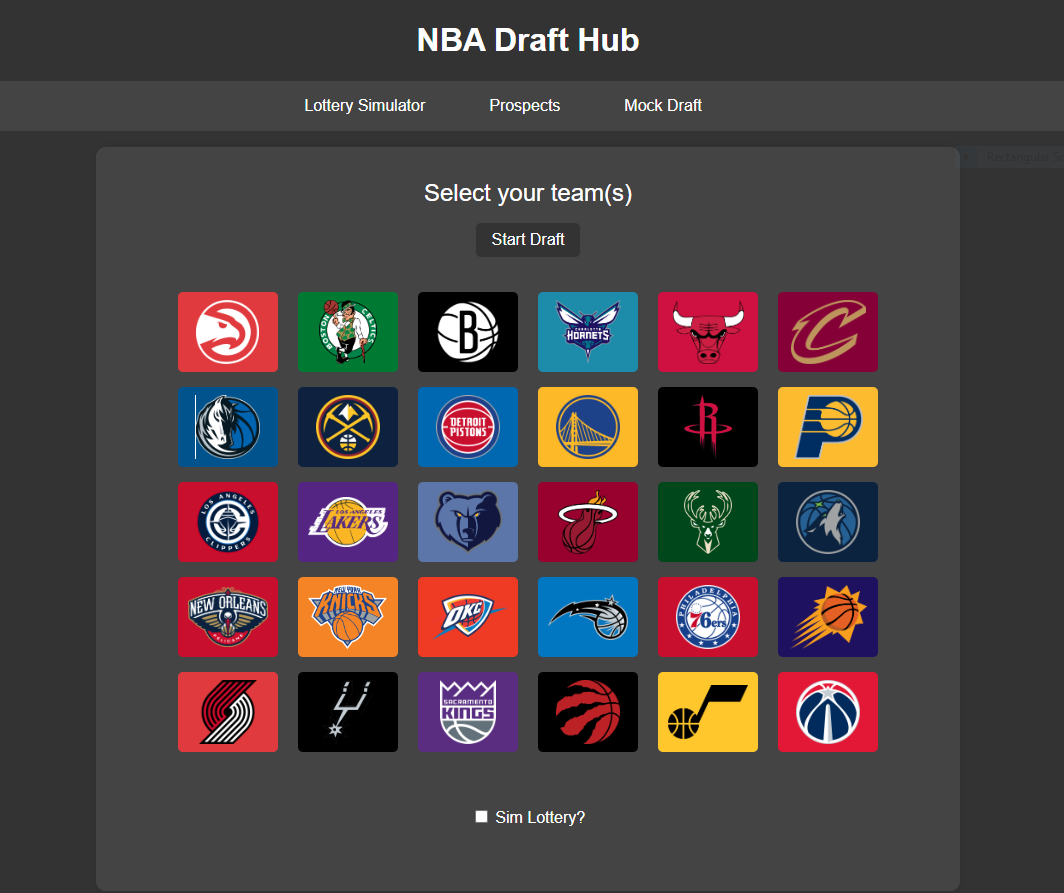 NBA Draft Simulator